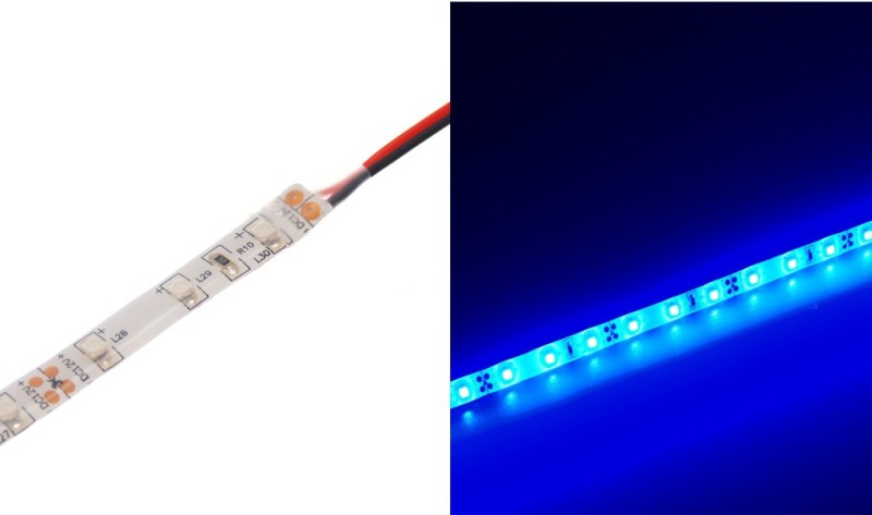 LED Streifen flexibel blau 50 cm